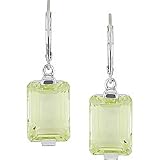 Sterling Silver Lemon Quartz Earrings