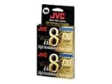 Jvc P6120HMPJH2 Hi 8 Metal Particle Video Tape (120 Min, 2Pk)