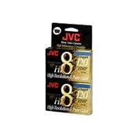 Jvc P6120HMPJH2 Hi 8 Metal Particle Video Tape (120 Min, 2Pk) by JVC
