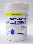 Pharmax Multivitamin & Mineral With DHA (Child Formula) - 60 Capsules
