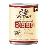 Wellness 95% Beef Canned Dog Food (12/13.2-oz cans)