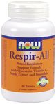 Respir-All (Allergy Support) Vegetarian By Now Foods 60 Tablets