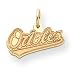 14K Baltimore Orioles Sm Satin Orioles Pendant