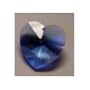 28mm Swarovski Strass Sapphire Blue Heart Crystal Prisms #8781-28