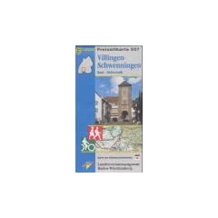 Villingen-Schwenningen 1 : 50 000. Topographische Freizeitkarte: Naturpark Obere Donau Blatt 1. Freizeitkarte mit Wander-, Radwegen und touristischer Infrastruktur