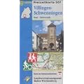 Villingen-Schwenningen 1 : 50 000. Topographische Freizeitkarte: Naturpark Obere Donau Blatt 1. Freizeitkarte mit Wander-, Radwegen und touristischer Infrastruktur