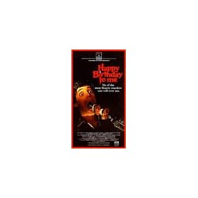 Happy Birthday to Me [VHS]