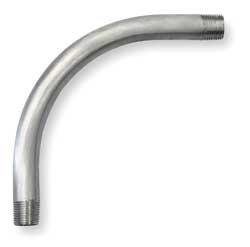 Power First 2CLJ8 Rigid Conduit Elbow, 90 Deg, 1/2 In, Alum