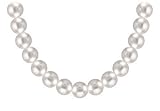 Akoya Cultured Pearl Necklace : 14K White Gold  11 MM