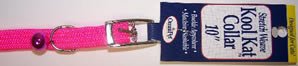 Therapet Stretch Cat Collar 10 Inch Neon Pink