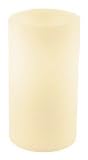 21BZp5NquUL. SL160  Round Flameless Real Wax Pillar Candles 6 Inch Champagne