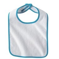 Rabbit Skins - Infant Snap Bib, Lt Blue