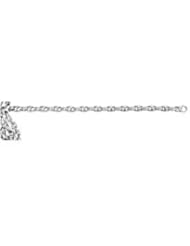 Stainless Steel Center Link Bracelet or Chain 30 Inch