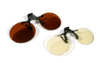 Chuck Woolery Clip On Glasses