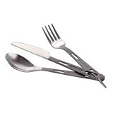 Brunton My-Ti Titanium Flatware 3-Piece Set by Brunton