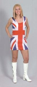 1980s Fancy Dress Costumes | Geri Union Jack Dress