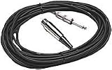 Shure - Microphone cable - phone mono 6.25 mm (M) - 3 pin XLR (F) - 15 ft