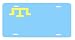 Crimean Tatars Flag Vanity Auto License Plate