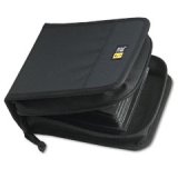 CASE LOGIC 32 BLACK NYLON CD ORGANIZER