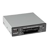 MS-TECH LU-185S schwarz Speicherkartenleser / schreiber USB für CFI / II / MD / SM / SD / MMC / MS