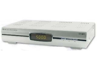 Smart MX 04, DVB-S Free to Air Receiver, Slimline, silber