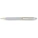 Cross Townsend, Medalist, Ballpoint Pen, Polished Chrome and 23 Karat Gold Plated Appointments (502)