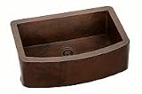 Elkay ECUFS2915ACH Harmony Gourmet Undermount Sink, Antique Hammered
