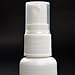 Bluecell White Color Set of 9 (10/20/30)ml Spray Pump Portable Plastic Refillable Bottle Container w/ Snap On Cap for travel