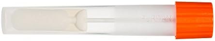 EnviroMax Non-Sterile Environmental Sampling Swabs with Rounded Foam Tip and PP Handle, Tube Length 6.02" (Case of 25)