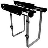Penn Elcom CPU-57BN - System unit holder - black