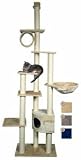 Kratzbaum 'Madrid', deckenhoch, beige