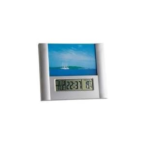 Digital Alarm Clock With Photo Frame