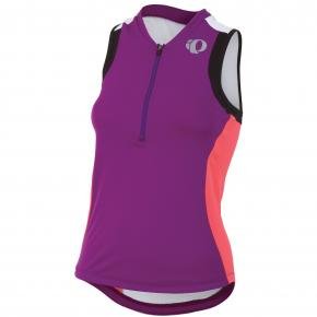 Pearl Izumi Women's Select Tri Sleeveless Jersey,Orchid/Paradise Pink,Medium