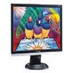 ViewSonic VA1916w - Flat panel display - TFT - 19 - widescreen - 1440 x 900 - 300 cd/m2 - 700:1 - 2000:1 (dynamic) - 5 ms - VGA - black silver