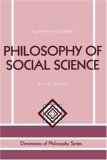 Philosophy of Social Science (Dimensions of Philosophy Series)