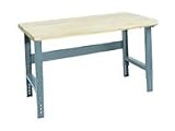 60 X 30 Ash Work Bench- Adjustable Height - 1 3/4' Top