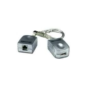 Qvs USB Enhanced CAT5 6 Active Repeater for Up To 150FT by 