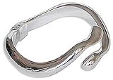 Gift for Valentine - Womens Cuff Bracelet Sterling Silver in Adjustible Indian-Style (brclt141)
