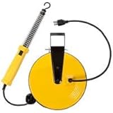 Bayco SL-864 60 LED Work Light on Metal Reel with 50 Foot Cord