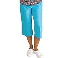 Women's Capri Scrub Pant (Assorted Colors, XS-3X) by Madison Medical