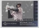 2002 UD Piece of History Tape Measure Heroes #TM25 - Barry Bonds