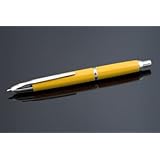 Namiki Vanishing Point Yellow Fountain Pen - Yellow, Medium Nib 60534