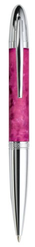 Pierre Belvedere Executive Ballpoint Pen, Fuchsia/Chrome (677610)