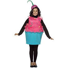 Girls Cupcake Costume - Child Medium