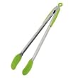 Progressive International 16 Inch Silicone Gripper Tongs, Greem