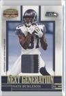 Nate Burleson #50/50 Seattle Seahawks (Football Card) 2007 Donruss Gridiron Gear Next Generation Jerseys Prime [Memorabilia] #NG-40