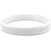 Custom No. 2 WHITE Silicone Bracelet