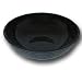 Black Ribbed Salad Bowl, 12" (11-0181)