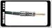 HOSA PRO,  SILVER GUITAR CABLE, GOLD 1/4¿¿ PHONE- SAME, 10 FT.