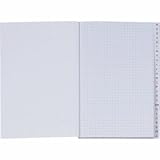 Produkt-Bild: Konig & Ebhardt 8618752-300SB96DR Kladden A5 rot kariert 70 g/qm Register A-Z Inh.96 Blatt